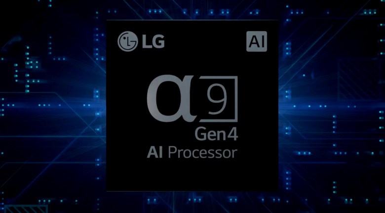 Smart Tivi OLED LG 4K 48 inch 48C1PTB - Tối ưu hóa chất lượng hình ảnh, âm thanh tự động nhờ chip AI 4K α9 thế hệ thứ 4